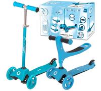 Evo Trottinette Cruiser 3 en 1, Bleu Sarcelle