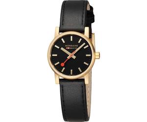 Evo2 Gold Montre Homme Analogique Quartz avec Bracelet Cuir MSE.30120.LB