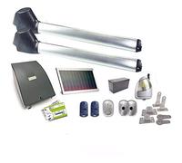 EVO748 FC SOLAR automatisme kit motorisation DUCATI HOME pour portail battant maxi.5m/350kg chaque vantail Solaire 100% sans fil ouvre portail