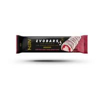 Evobars HSN Protein Bars | Healthy Snack | Riche en protéines + Faible teneur en calories + Faible teneur en glucides + Sans huile de palme | Goût de cerise au yaourt - 12 unités de 60g