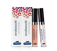 EVOBEAUTÉ evolips Set Avantage Volumizing Lips "pretty plump" + "cake pop" 5 ml I Fluide pour les lèvres avec effet volume, coloré I Gloss hydratant pour le soin des lèvres