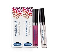 EVOBEAUTÉ evolips Set Avantage Volumizing Lips "pretty plump" + "sugar plum" 5 ml I Fluide pour les lèvres avec effet volume, coloré I Gloss hydratant pour le soin des lèvres