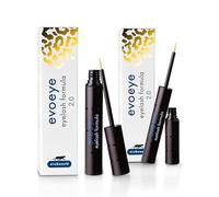 EVOBEAUTÉ Set Avantage evoeye Eyelash Formula 2.0-3ml + 1ml I Eyelash Sérum pour cils avec booster naturel pour des cils longs et fournis en 6 à 8 semaines I Sérum pour cils