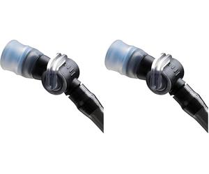 EVOC COMET BITE VALVE valve de tube à boire, accessoires pour vessie d'hydratation (accessoires pour sac à dos d'hydratation, sans BPA ni PVC, facile à utiliser, facile à nettoyer) (Lot de 2)