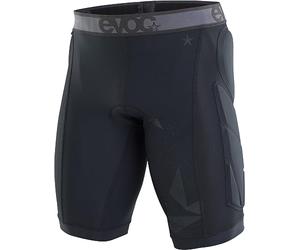 EVOC Crash Pants Bike, Pantalon de Cyclisme (Protections sur Les Hanches, Rembourrage de siège Elastic Interface, Technologies Anti-odeurs incluses, Lavable en Machine, Taille : S), Noir
