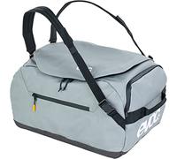 EVOC Duffle Bag 40 Sac de Voyage imperméable (Sangle de Transport Amovible, Poche extérieure séparée, Utilisation Universelle, système Brace Link, sans PVC, Sac d'équipement imperméable), Gris Pierre