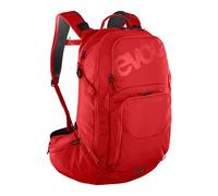 EVOC EXPLORER PRO 26, sac à dos (Backpack pour des longueurs de dos plus courtes, compartiment pour poche à eau jusqu'à 3l et housse de pluie, sac à dos de randonnée), True Red