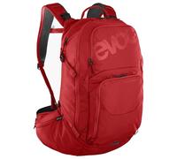 EVOC EXPLORER PRO 26, sac à dos (Backpack pour des longueurs de dos plus courtes, compartiment pour poche à eau jusqu'à 3l et housse de pluie, sac à dos de randonnée), True Red