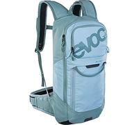 EVOC FR LITE RACE 10 Sac à dos de protection pour les courses d'enduro (LITESHIELD BACK PROTECTOR, LITESHIELD SYSTEM AIR, compartiment de ravitaillement, taille: S), bleu copenhague/ardoise