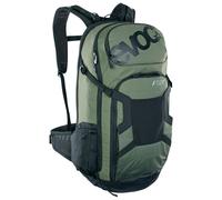 EVOC FR TOUR E-RIDE 30 Sac à dos pour vélo électrique,pour vélo avec protection dorsale (compartiment rembourré pour batterie de rechange, compartiment pour écran de contrôle), olive foncé/noir