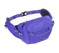 EVOC Hip Pack 3 + Hydration Bladder 1,5 Sac ventral avec Poche d'hydratation (Sac ventral Compact avec Poche à Eau, Ajustement Optimal, Volume : 3 l), Violet
