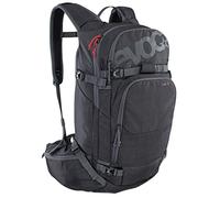 EVOC LINE 30 Sac à dos all-mountain (NEURALITE SYSTEM, compartiment séparé pour les avalanches avec plan d'urgence, compartiment principal facile d'accès, BODDY HUGGING), gris carbone chiné