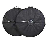 EVOC MTB WHEEL BAG Sac de transport pour roues (2 sacoches, protection maximale des roues et de l'environnement, adapté aux roues <29", protection renforcée de l'axe, poignées de transport), noir