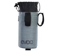 EVOC Multi Holster Porte-gobelet pour vélo (Accessoire de vélo pour Gourde jusqu'à 0,75l, Rembourrage isolé, Fixation multifonctionnelle), Steel