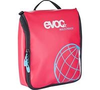 EVOC Multi Pouch Sac d'organisation, Sac de Rangement (Polyvalent, compartimentage Pratique, matériau Hydrofuge et Robuste, avec Crochet de Fixation, sans PVC), Rouge