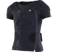 EVOC Protector Jacket Kids Veste de Protection pour Enfants (Protections dorsales et épaules LITESHIELD Flex, Ventilation 3D, Fabrication Durable à partir de Nylon MIPAN recyclé, Taille : JL), Noir