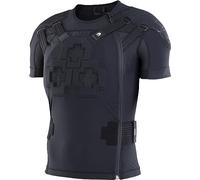 EVOC Protector Jacket Pro Veste de Protection (Protections LITESHIELD Flex sur la Poitrine, Les épaules et Le Dos, Fabrication Durable à partir de Nylon MIPAN recyclé, Taille : M), Noir
