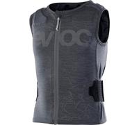 EVOC Protector Vest Kids, Gilet de Protection (Protection Dorsale LITESHIELD Flex, matériel Stretch S.Leisure, AIRO Flex Straps, Lavable en Machine, Taille : JL), Gris Carbone