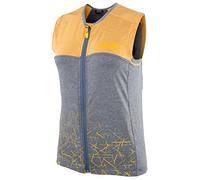 EVOC Protector Vest Women Gilet de Protection pour Femmes pour Les Sports d'action, vêtements de Sports d'hiver (S, Protection Dorsale LITESHIELD Plus, Ceinture AIROFLEX), Jaune Argile/Gris Carbone