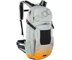 EVOC Sac à dos FR ENDURO E-RIDE 16, pierre - orange vif, M/L | Sac à dos pour vélo électrique avec compartiment batterie rembourré, fixation par sangles et poche pour écran