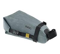 EVOC Sacoche de Selle SEAT PACK WP 2, Sacoche de Vélo Légère, Imperméable, Arrière, Dimensions: 10 x 26 x 11 cm, Poids: 180 g, Volume: 2 L, Compatible avec Bicyclette, Steel
