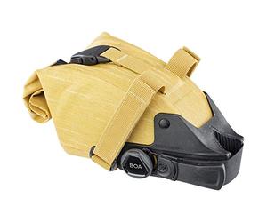 EVOC Seat Pack BOA Sacoche de Selle pour Un Espace de Rangement supplémentaire (Taille : S, 1L d'espace de Rangement, imperméable, Volume Ajustable, Fermeture Flexible), Jaune Argile