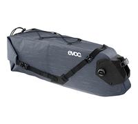 EVOC SEAT PACK BOA WP 16, sacoche de selle pratique (sacoche de vélo imperméable, accessoires de vélo légers, sacoche de vélo arrière, volume: 16 l), Carbon Grey
