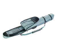 EVOC Ski Bag Sac de Ski, Sac de Voyage pour Les Skis (s'ouvre en Grand, Sangles de Compression pour Adapter Le Volume de Rangement, bandoulière Amovible, Skis jusqu'à 195 cm), Gris Acier