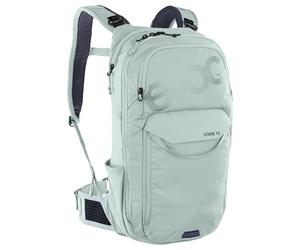 EVOC STAGE 12, Backpack (bretelles réglables, AIR FLOW CONTACT SYSTEM, poche à eau, poche à outils et sangles de compression), Mint
