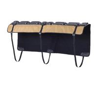 EVOC Tailgate Pad Curve Transport de VTT pour Pick-ups incurvés, Coffre à vélo (Compatible avec Les vélos électriques, Porte-vélos pour Max. 6 vélos, Curved Fit, Taille : L/XL), Sable