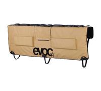EVOC Tailgate Pad Curve Transport de VTT pour Pick-ups incurvés, Coffre à vélo (Compatible avec Les vélos électriques, Porte-vélos pour Max. 6 vélos, Curved Fit, Taille : M/L), Sable