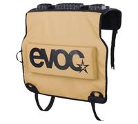 EVOC Tailgate Pad Duo Transport de VTT pour Pick-ups, Coffre à vélos pour 2 vélos (Sac de Transport pour vélos avec Rembourrage pour Tubes de Fourche, avec Rabat pour caméra), Sable