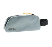 EVOC TOP TUBE PACK WP, accessoire de vélo léger (sacoche de cadre de vélo idéale, sacoche de vélo polyvalente, dimensions: 20 x 5 x 8,5 cm, poids: 70 g, volume: 0,8 l), Steel