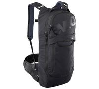 EVOC TRAIL PRO BLACKLINE 10 Sac à dos protecteur (sac à dos léger avec protection dorsale, compartiment pour poche à eau inclus, ajustement optimal, S/M), Noir