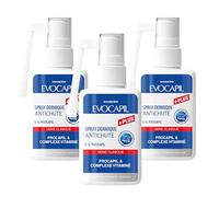Evocapil Plus - 3x Spray Anti-Chute de Cheveux - Lot de 3 - 5% Procapil - Spray Capillaire Fortifiant