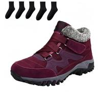Evocomfort Shoes, Evocomfort Orthopedic Boots, EvoOrtho Winter ReliefShoes-Women's (Red,38)