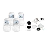 Evohome Honeywell Home EVO-TRV4 Pack de têtes thermostatiques