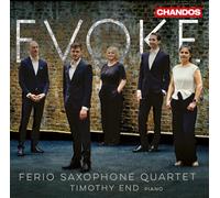 Ferio Saxophone Quartet & Timothy End – Evoke – CD – NAXOS