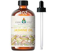EVOKE OCCU Huile Essentielle Jasmin pour Diffuseur, Massage et Création DIY | Huile de jasmin longue tenue adaptée à l’aromathérapie, massages et soins, pour fabriquer bougies et savons, format 118 ml