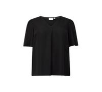 EVOKED Chemisier 'LUCIA' noir, Taille L-XL