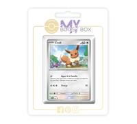 Évoli SV043 Holo - Myboost X Écarlate et Violet 3 Flammes Obsidiennes - Coffret de 10 Cartes Pokémon Françaises