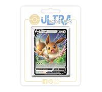 Évoli V SWSH065 - Ultraboost X Epée et Bouclier 4 Voltage Éclatant - Coffret de 10 Cartes Pokémon Françaises