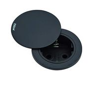 EVOline 159280004100 Bloc multiprise encastrable 1 Prise Noir