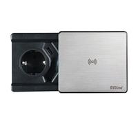 Evolinemultipresa Portable Encastré À Disparition Square 80 Inoxydable Satiné