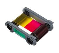 Evolis Cartouche de ruban YMCKOK Color – compatible Primacy 2 – 200 impressions – Jaune