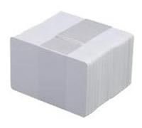 Evolis Classic Blank Cards - Polychlorure de vinyle (PVC) - 20 mil - blanc - 100 carte(s) cartes (pack de 5) - pour Evolis Dualys Basic, Dualys Mag ISO, Pebble Basic, Pebble Mag ISO, Primacy 2, TATTOO