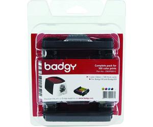 EVOLIS Kit complet 100 impressions pour Badgy 100/200