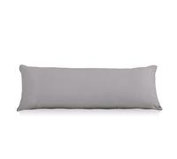 EVOLIVE Ultra Soft Body Cover d'oreiller en Microfibre/taies d'oreiller avec Fermeture à glissière cachée Gris 21 "x54