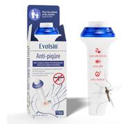 Evolsin® Anti-piqûre moustique électrique | Sans chimie ni chaleur, Soulage démangeaisons et gonflements, Sans piles, Pour enfants à partir de 6 mois