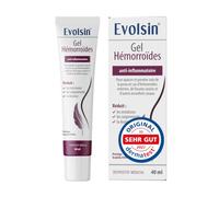 Evolsin crème hémorroïde | 40ml | Efficacité scientifiquement prouvée | Réduit la douleur, les saignements, les démangeaisons | Dispositif médical